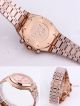 New Audemars Piguet Frosted Gold Royal Oak Rose Gold Watch 41mm Silver Dial with Stop Function High Copy (9)_th.jpg